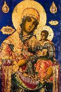 Zahari Zograf Mary with the young Jesus, oil painting reproduction